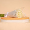 Hand Bouquet of 25 White Roses