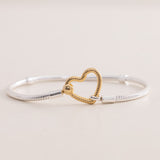 Pandora Moments Gold Plated Silver Heart Closure Snake Chain Bracelet