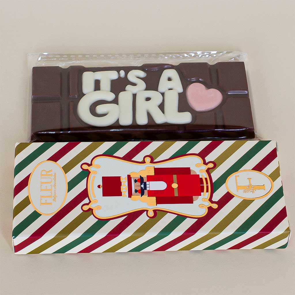 Fleur Chocolate Bar 45gm - Its A Girl