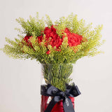 Scarlet Meadow Vase