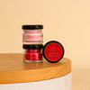 Mini Jar Candle Set – 3 Colors (Red, White, Rose)