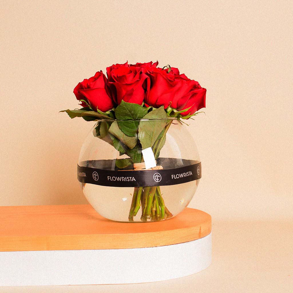 Forever Yours Vase | 20 Red Rose