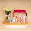 Bubblzz Clutch & White Roses Vase