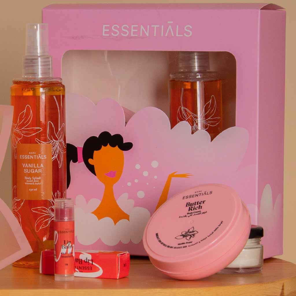 Wild Berries Hydration Trio Essentials Butter Splash Set | Light Pink Bouquet
