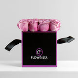 Box of Purple Roses