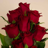 The Grand Love Vase – Luxurious Red Roses