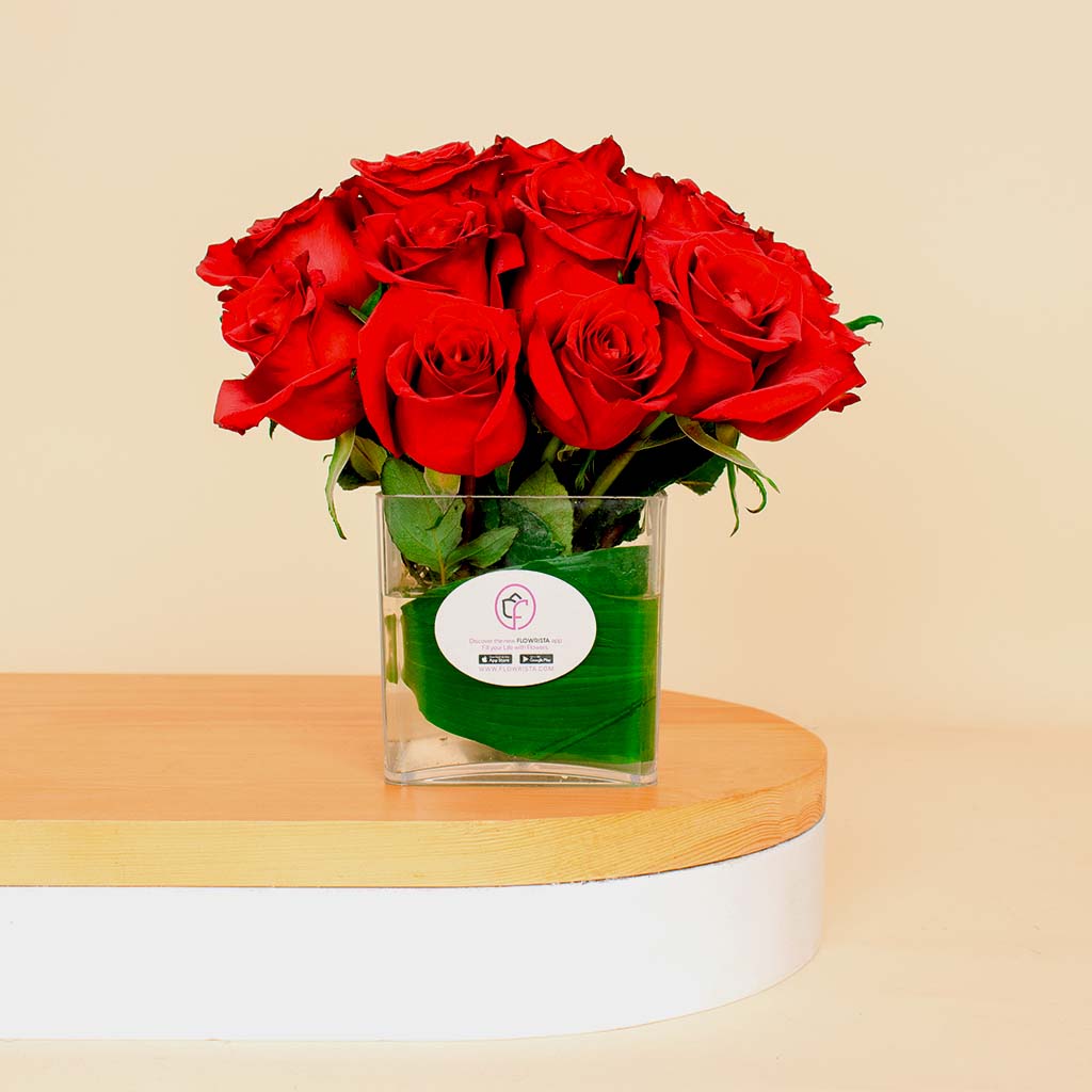 Amaz Bracelet Gladiator Band Cuff And Vase Red Roses