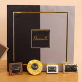 Passionelle Premium Chocolate Box with 15 Red Roses and Siwa Layering Pistachio 50ml