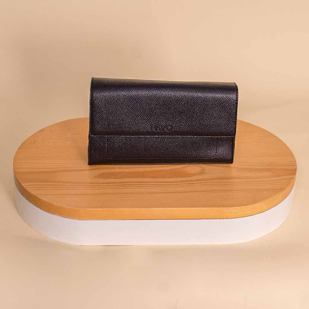 Pavo Black Small Handbag