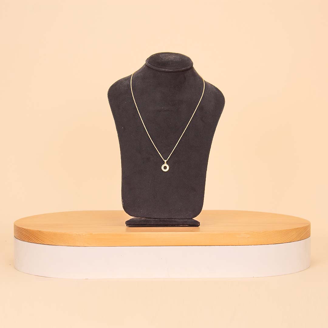 Markiz Gold-Plated Sunburst Necklace