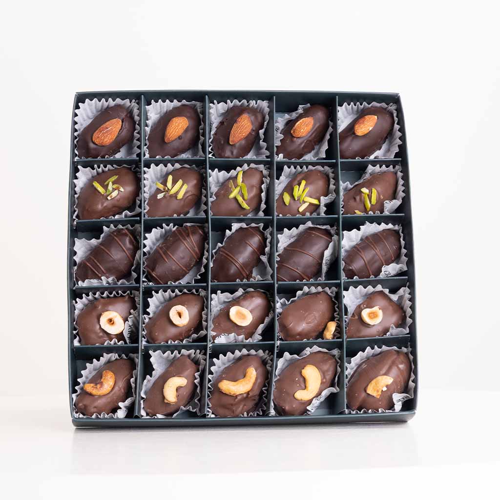 Crioro Premium Stuffed Medjool Dates - 25-Piece