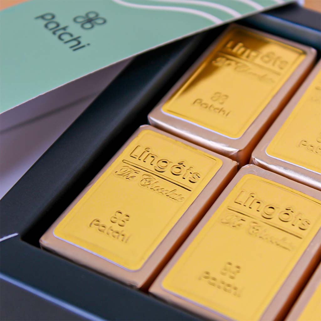 Patchi Chocolate Gift Box – 6 Gold Bars