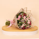 Flowrista | Pink Alstroemeria & Baby Rose Bouquet