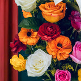 Colorful Flowers Box
