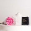 Felizmoda North Star Necklace & Pink Rose Bouquet