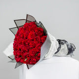 Luxury Hand Bouquet – Red Roses