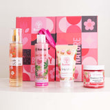Bubblzz Strawberry Body Care Collection & Revival Roses Bouquet