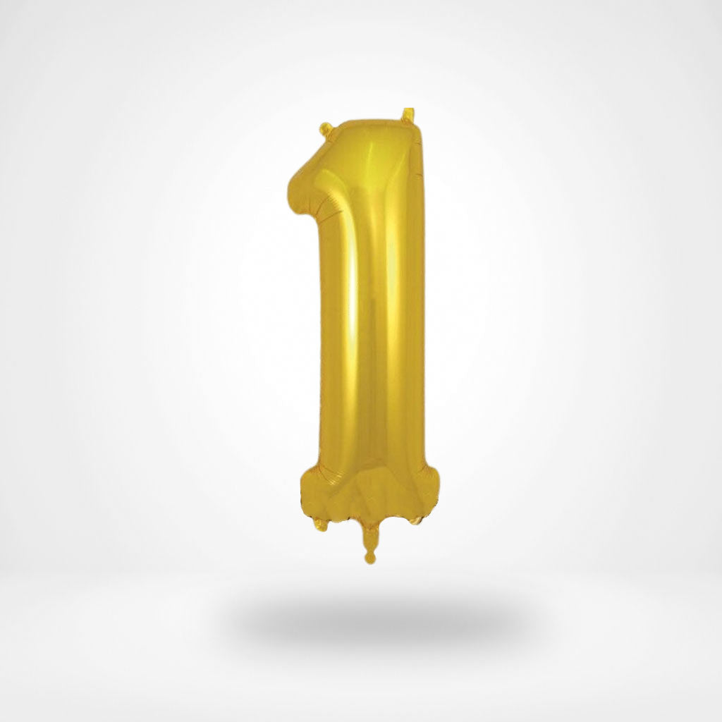 Number 1 Balloon