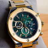 Guess Cableforce Green Analog Watch Y54003G7MF