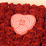 Patchi Tin Box of 22 Pieces | 55 Red Roses