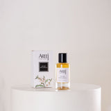 Areej Musk Patchouli with Hand Bouquet of 20 Pink Roses