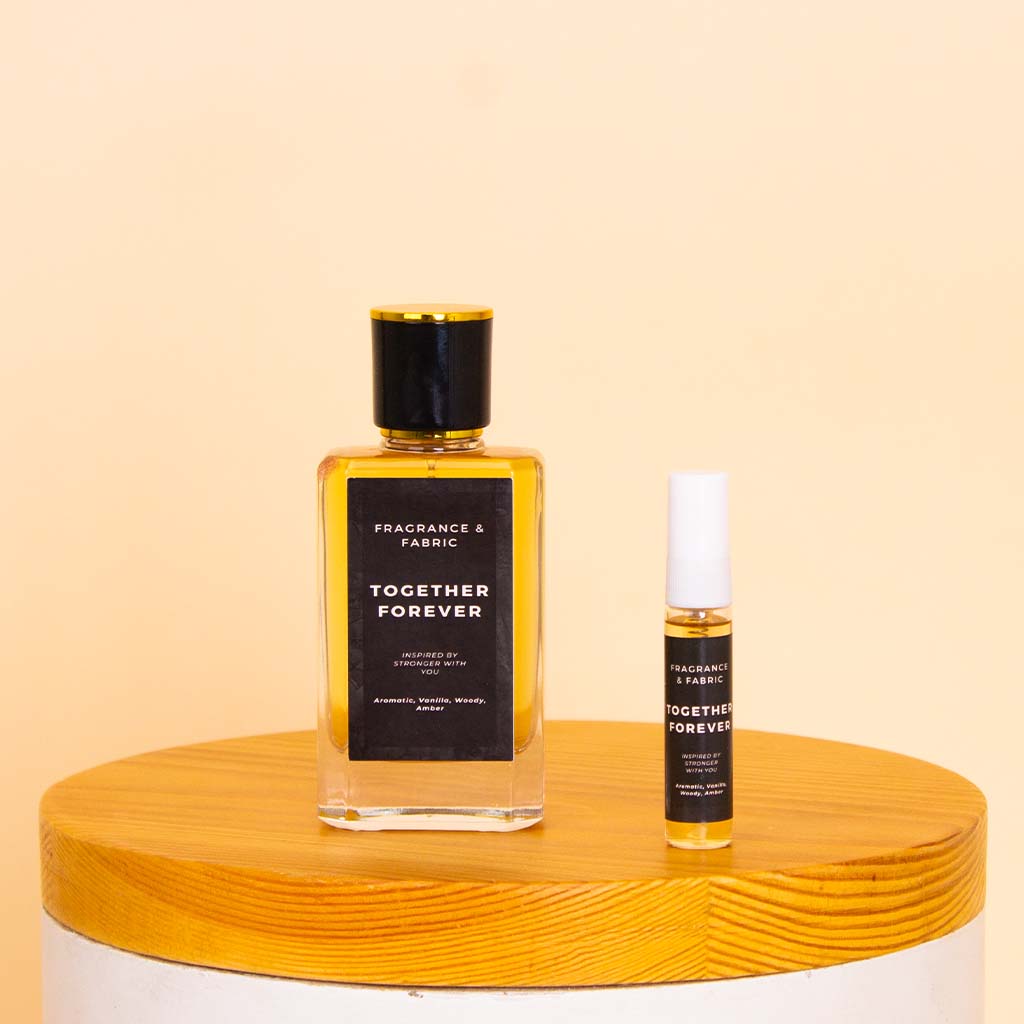 Fragrance & Fabric Together Forever Stronger With You – For Men