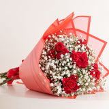 Ellie Best Lover Ever Mug & Baby Roses Bouquet