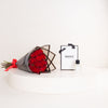 Musc Roses Vanille Perfume & 15 Red Roses Bouquet