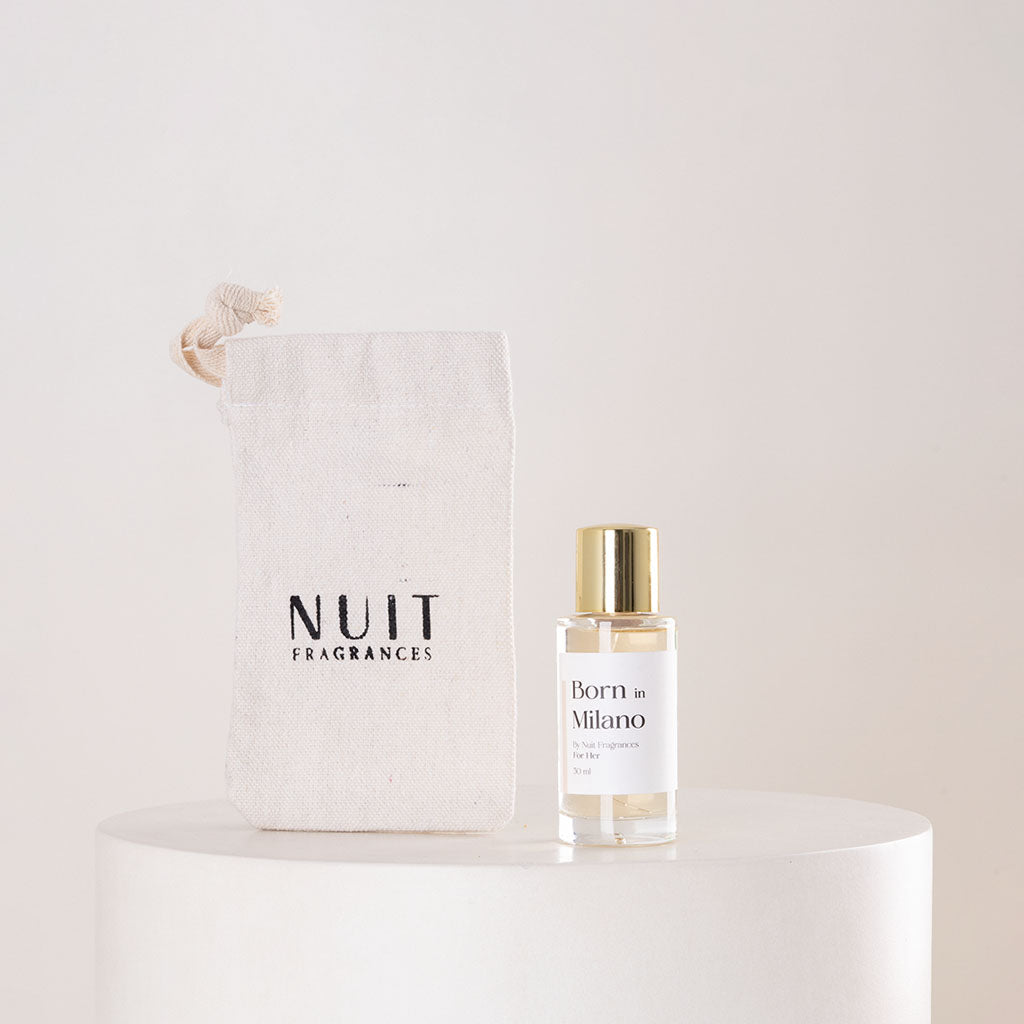 Nuit Born In Milano Eau de Parfum 50ml & Red Roses Bouquet