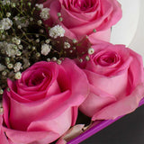 Lazaro Z1 Car Scent Diffuser and 15 pink roses