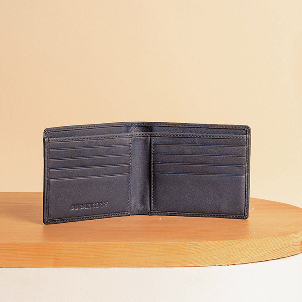 Ducati Corse Leather Wallet & 15 Red Roses Bouquet