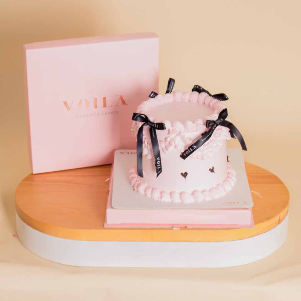 Voila Blush Cocoa Cake