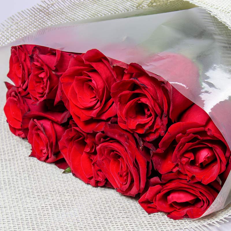 Always on My Mind – Red Roses Hand Bouquet