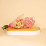 Luxury Flowers & Chocolate Gift – Patchi (22 pcs) & 20 Roses