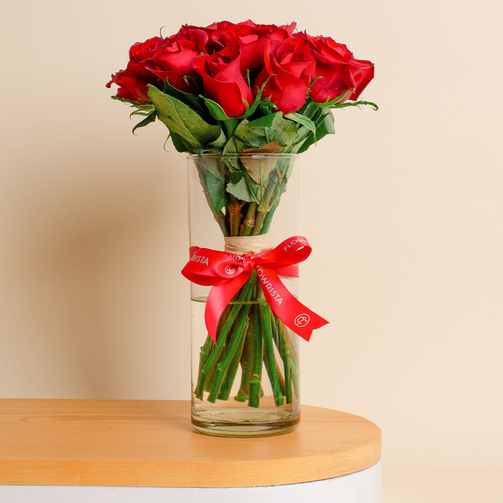 Signature Moments Set NSS220601C Pen |15 Red Roses Vase