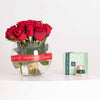 Patchi Chocolate Box 250g | 15 Red Rose Vase
