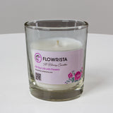 Pink Roses Vase & Zaha Home Candle