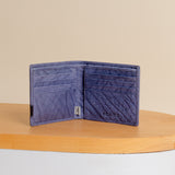 Police Blue Wallet & 15 Red Roses Bouquet - A Heartfelt Gift