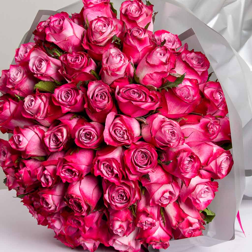 Luxurious Pink Rose Bouquet