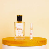 Fragrance & Fabric Blush Bloom for Woman & White Roses Vase