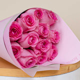 Markiz Elegance and 12 Pink Bouquet