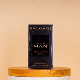 BVLGARI Man in Black Eau de Parfum 100 ml & Orange Roses Vase