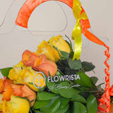 Sunshine Spark Bag – Yellow & Orange Roses