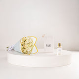 Nuit Born In Milano Eau de Parfum 50ml & White Roses Bouquet