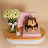 Luxury Gift Collection – Voilà Cake, Roses & Nuit Perfume Set