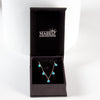 Markiz Rhodium Opal Necklace