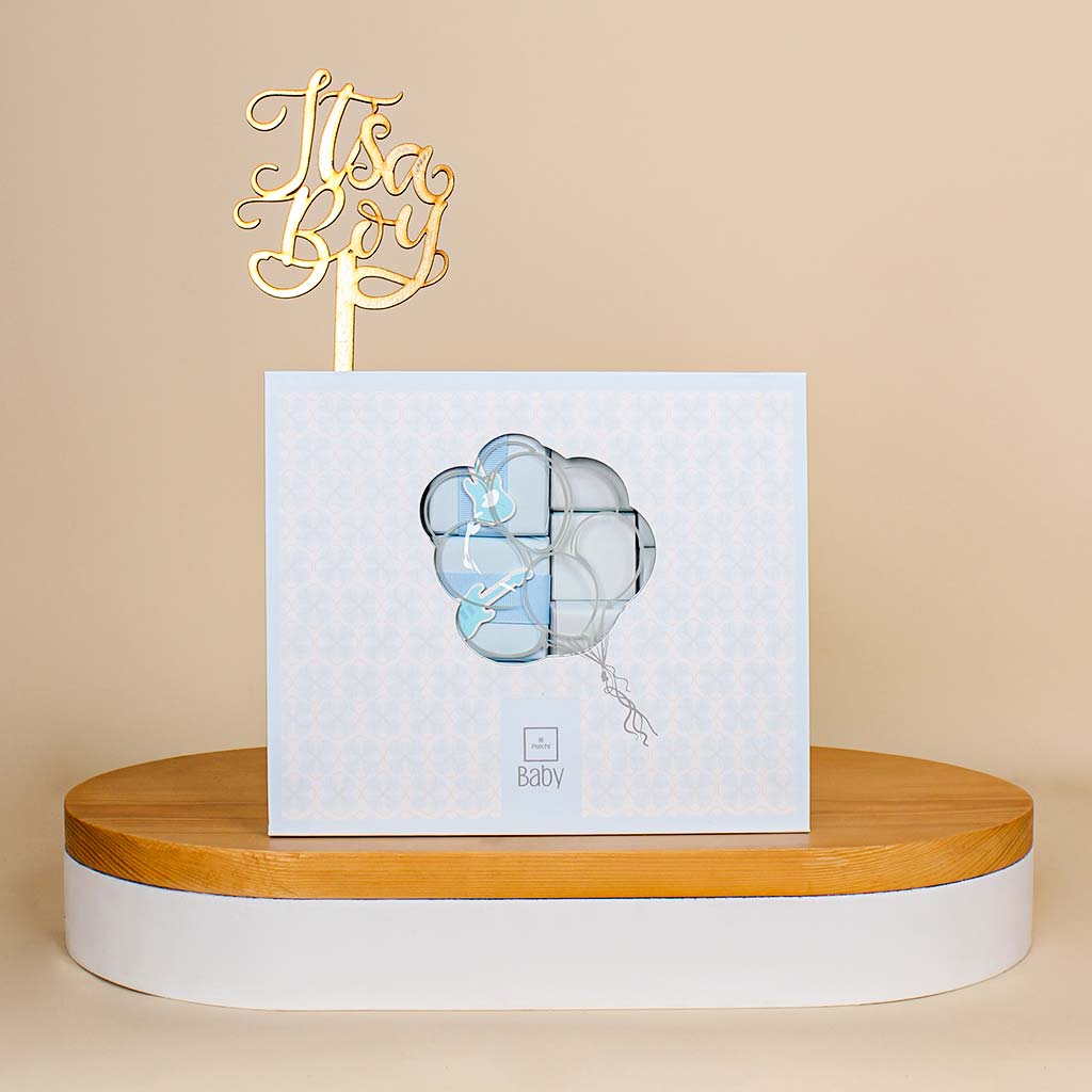 Patchi Little Boy Chocolate Box – Premium Gift for Newborn Baby Boy