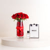 Musc Liber Intense & 15 Red Roses Vase