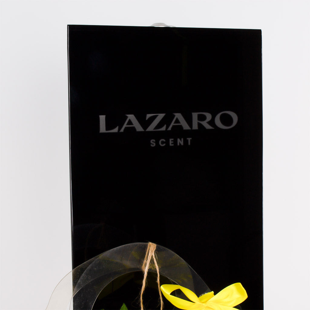 Lazaro Mega Plus Scent Diffuser & 12 Yellow Roses