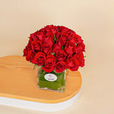 Romance in Bloom Vase | 30 Red Rose
